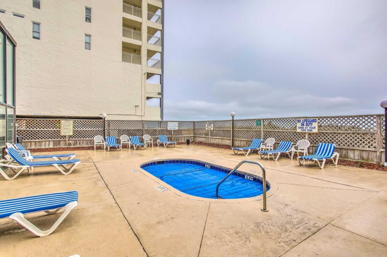 Cozy Coastal Condo With Airy Oceanfront Balcony 미를 비치 외부 사진